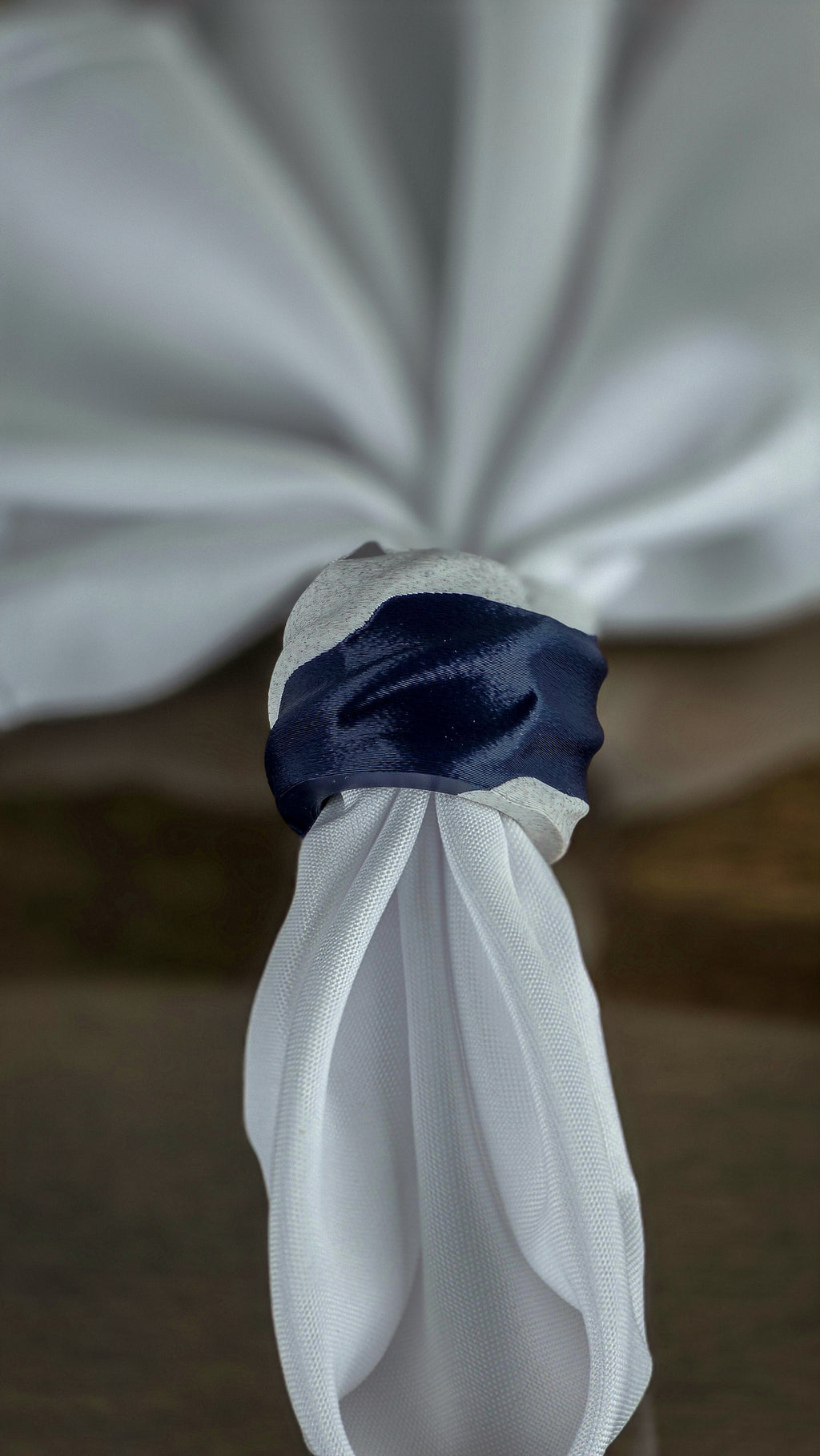 "The Tethers" Modern Napkin Rings for Elegant Tabletop Accents Set