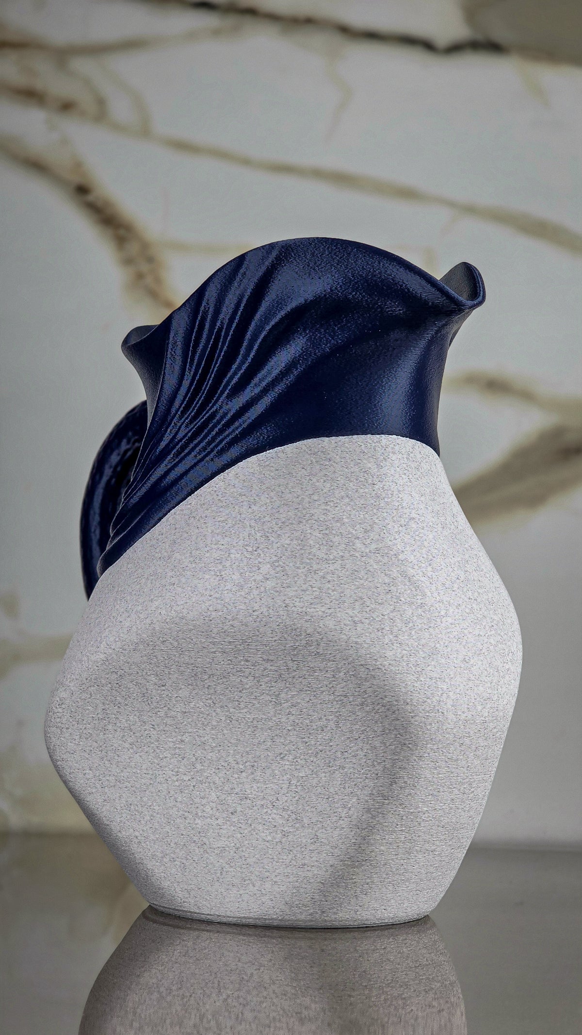 "The Contours" Sculptural Pitcher and Modern Vase