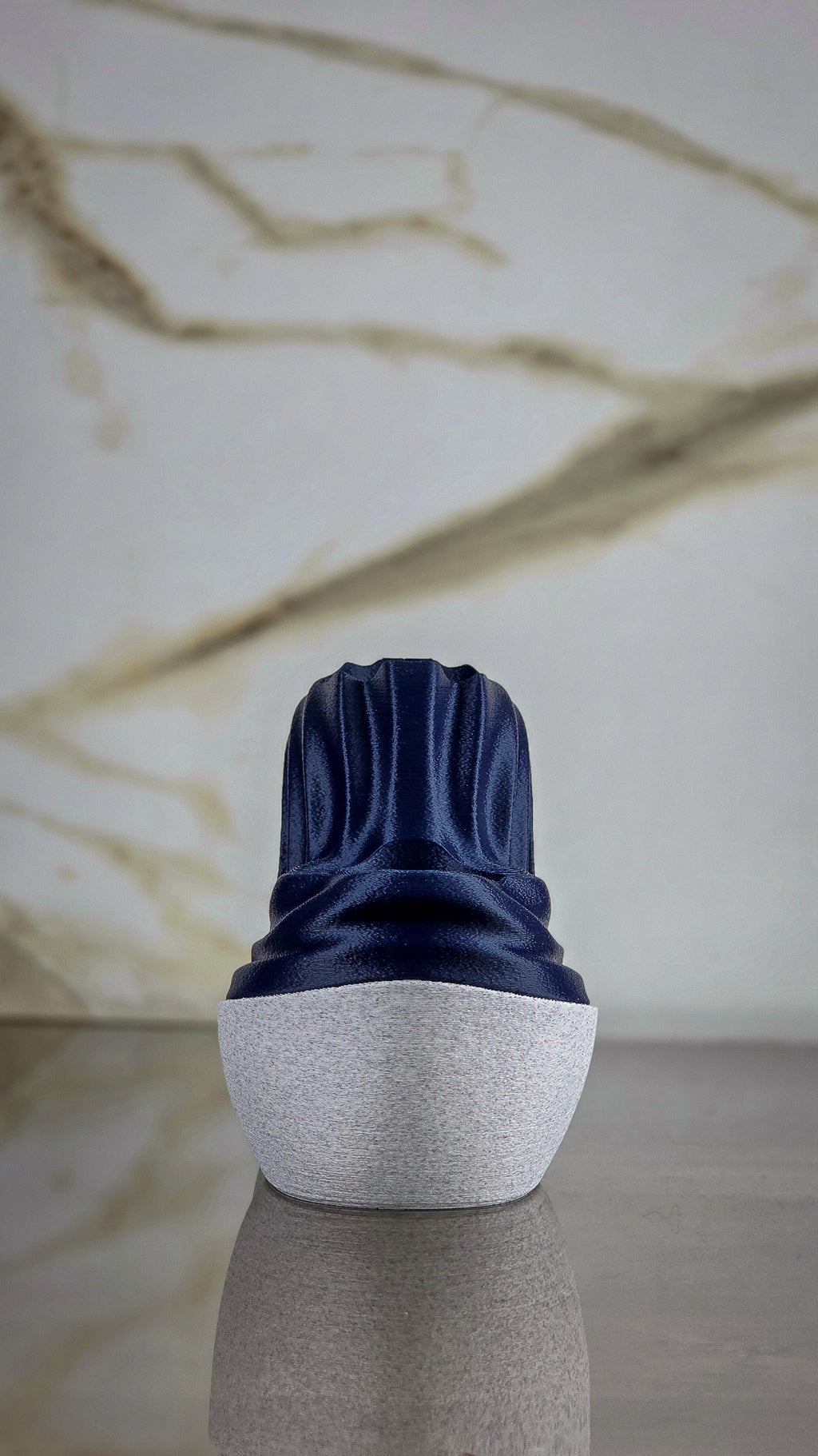 "The Crest"  Sculptural Candle Holder and Modern Tea-Light Centerpiece