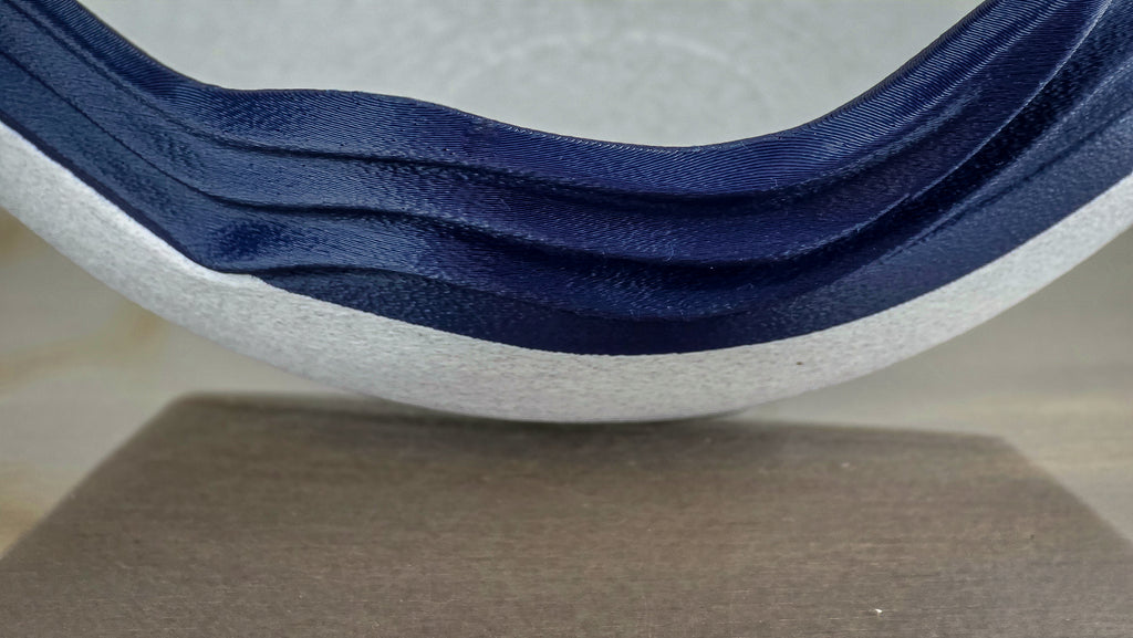 "The Rim" Sculptural Centerpiece Bowl and Modern Decor Accent