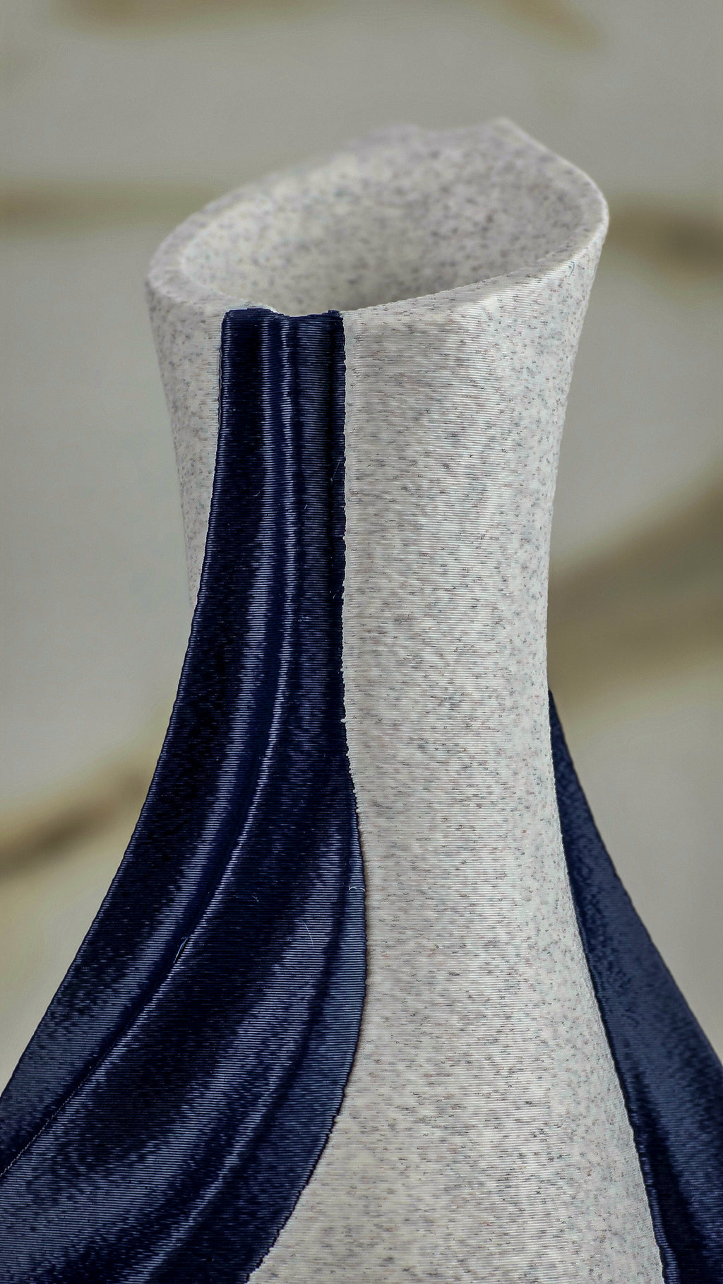 "The Caress" Sculptural Modern Carafe Decorative Accent