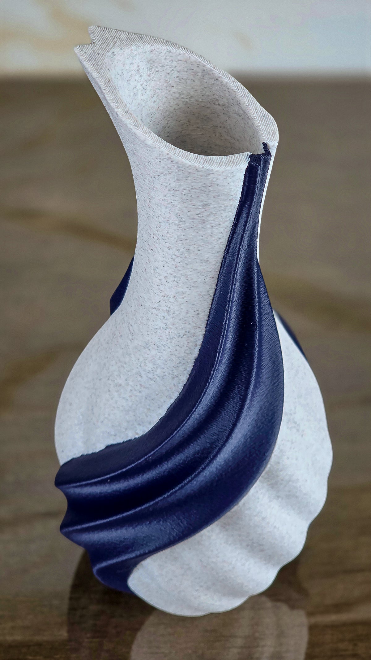 "The Caress" Sculptural Modern Carafe Decorative Accent