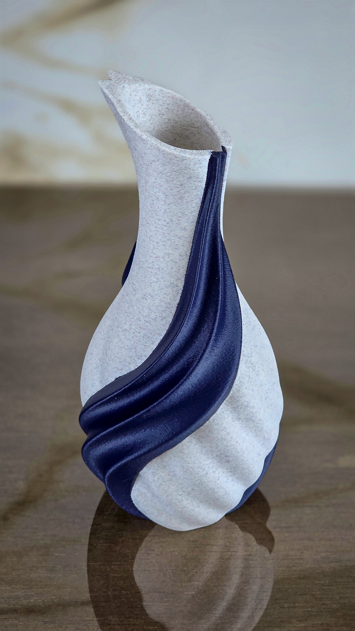 "The Caress" Sculptural Modern Carafe Decorative Accent