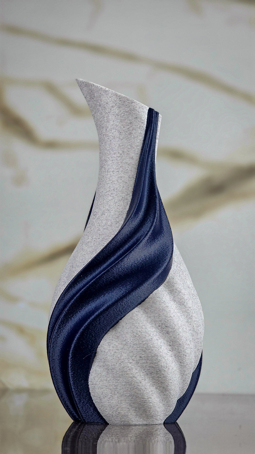 "The Caress" Sculptural Modern Carafe Decorative Accent
