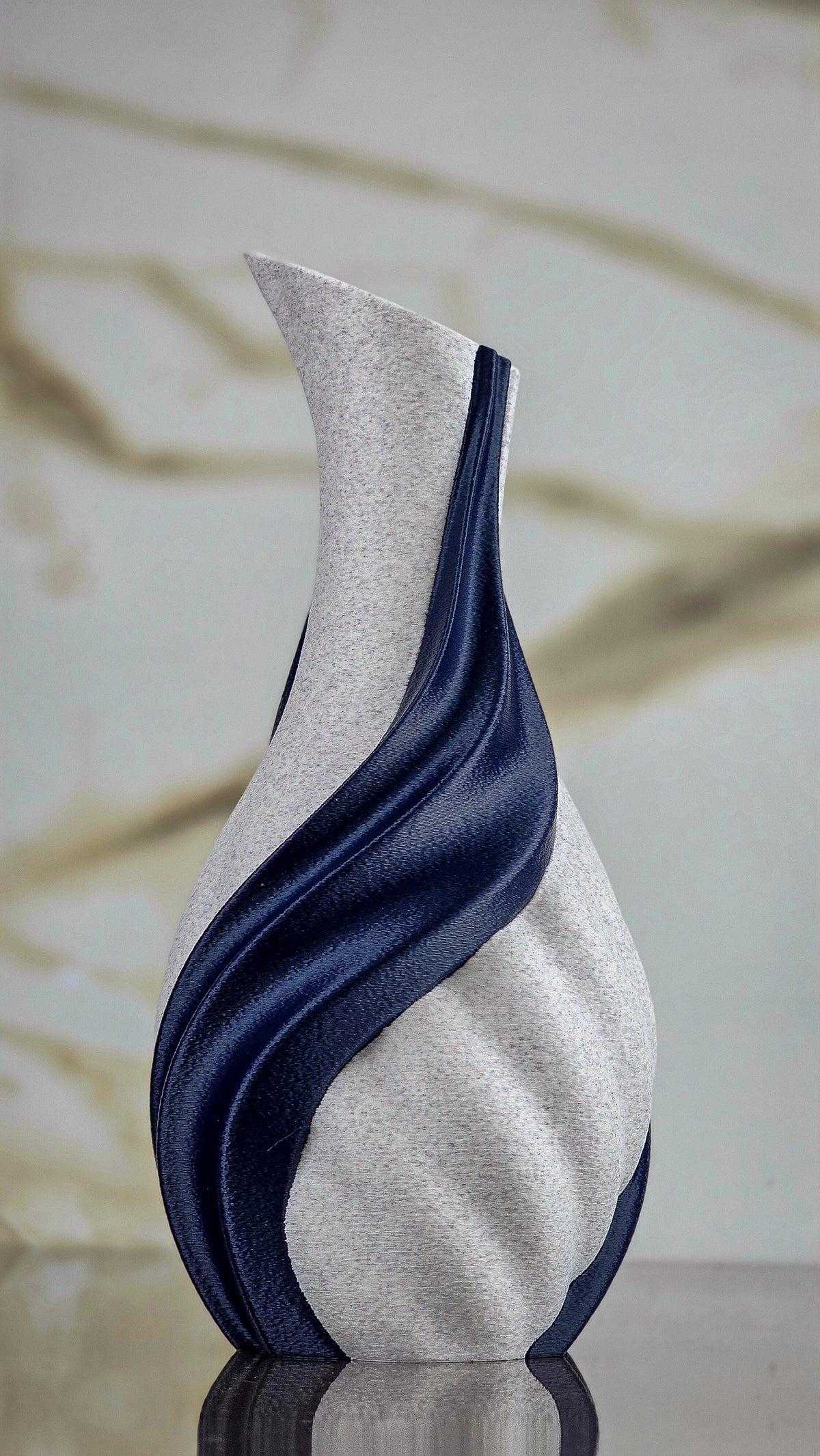 "The Caress" Sculptural Modern Carafe Decorative Accent