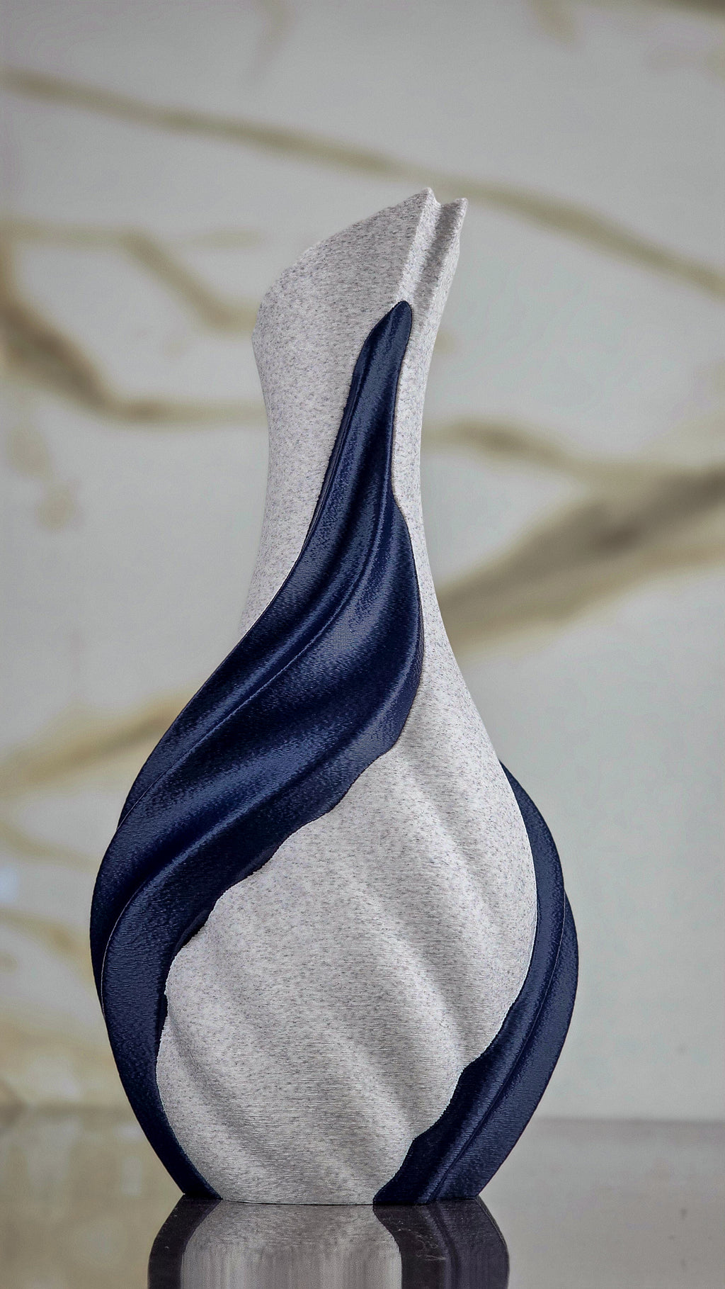"The Caress" Sculptural Modern Carafe Decorative Accent
