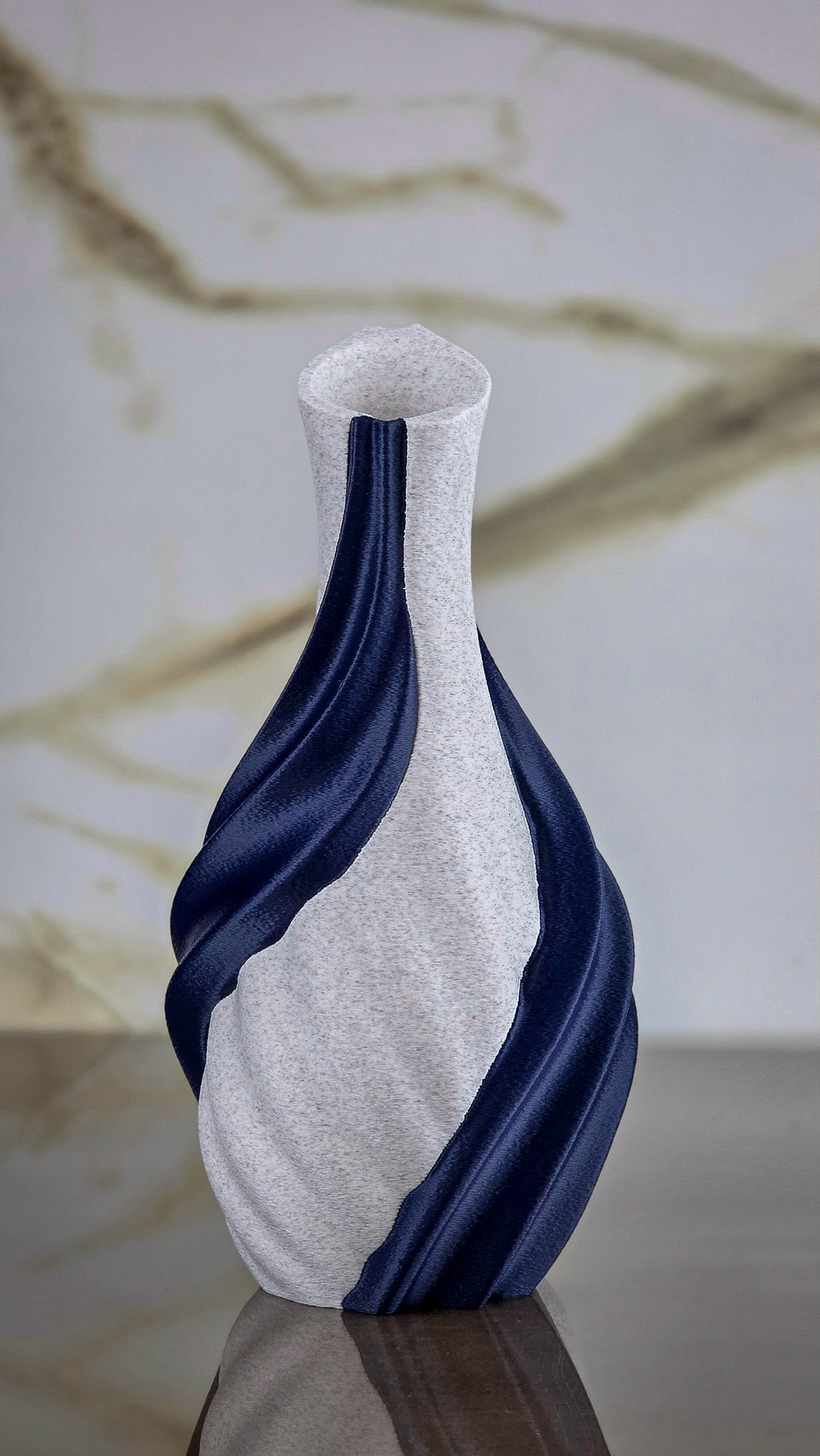 "The Caress" Sculptural Modern Carafe Decorative Accent