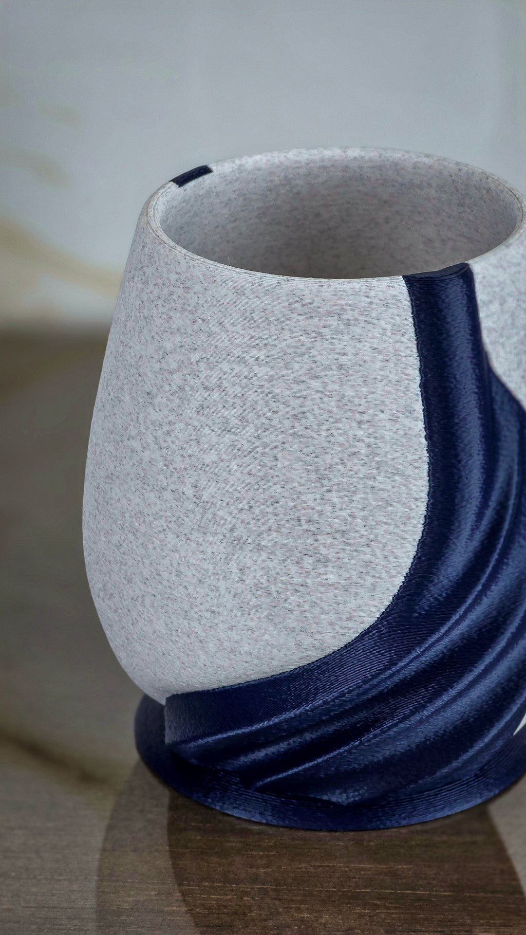 "The Cinch" Sculptural Luxury Lowball Glass Accents and Modern Geometric Decor Set