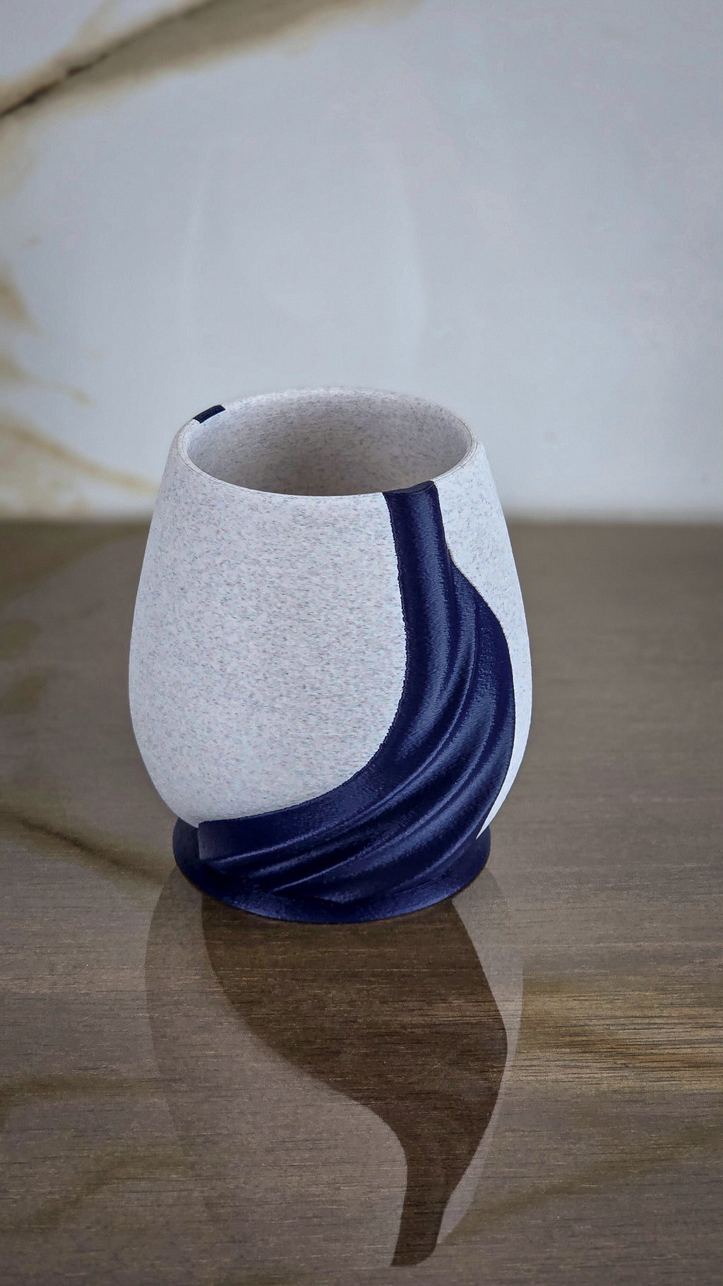 "The Cinch" Sculptural Luxury Lowball Glass Accents and Modern Geometric Decor Set