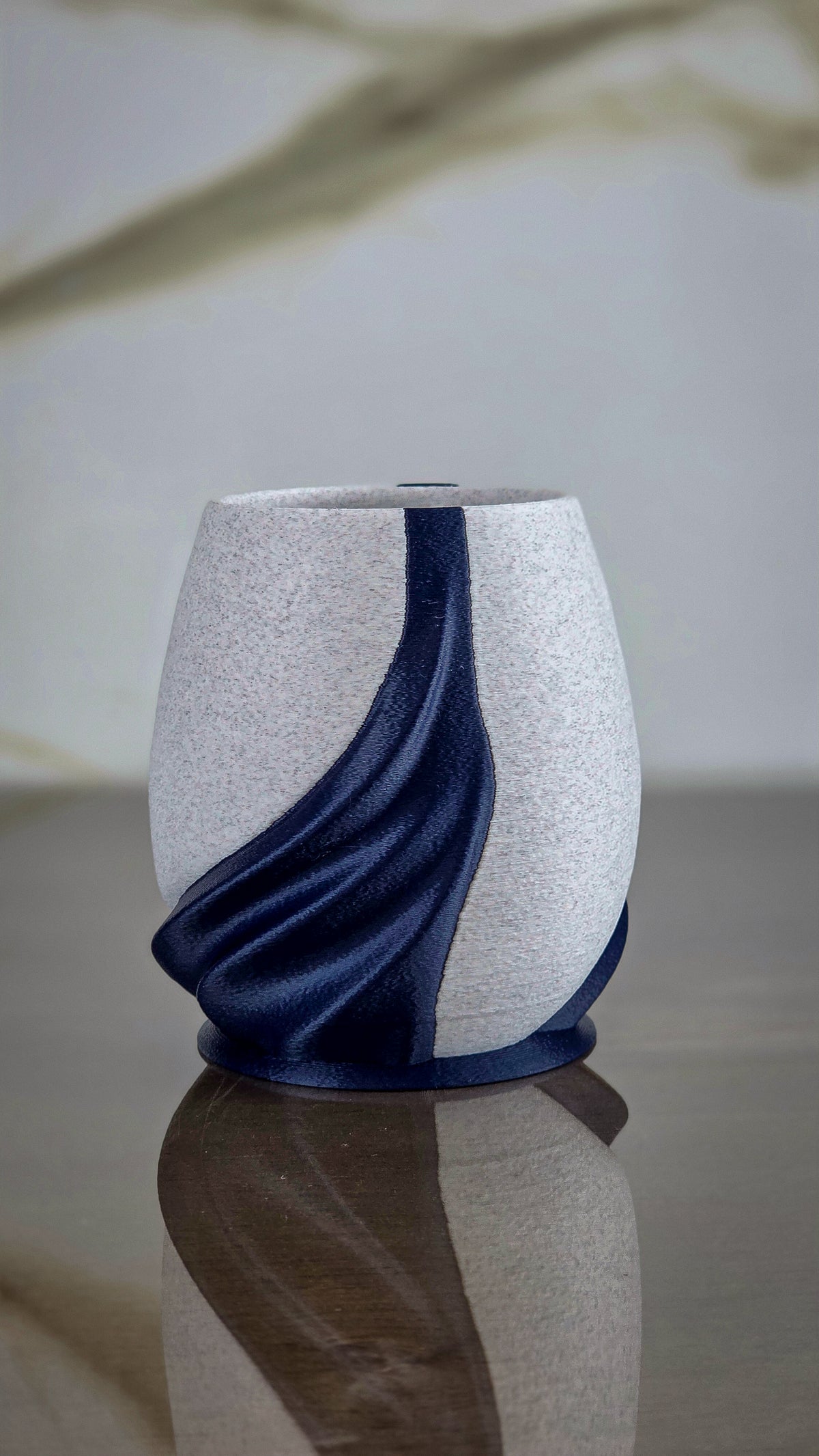 "The Cinch" Sculptural Luxury Lowball Glass Accents and Modern Geometric Decor Set