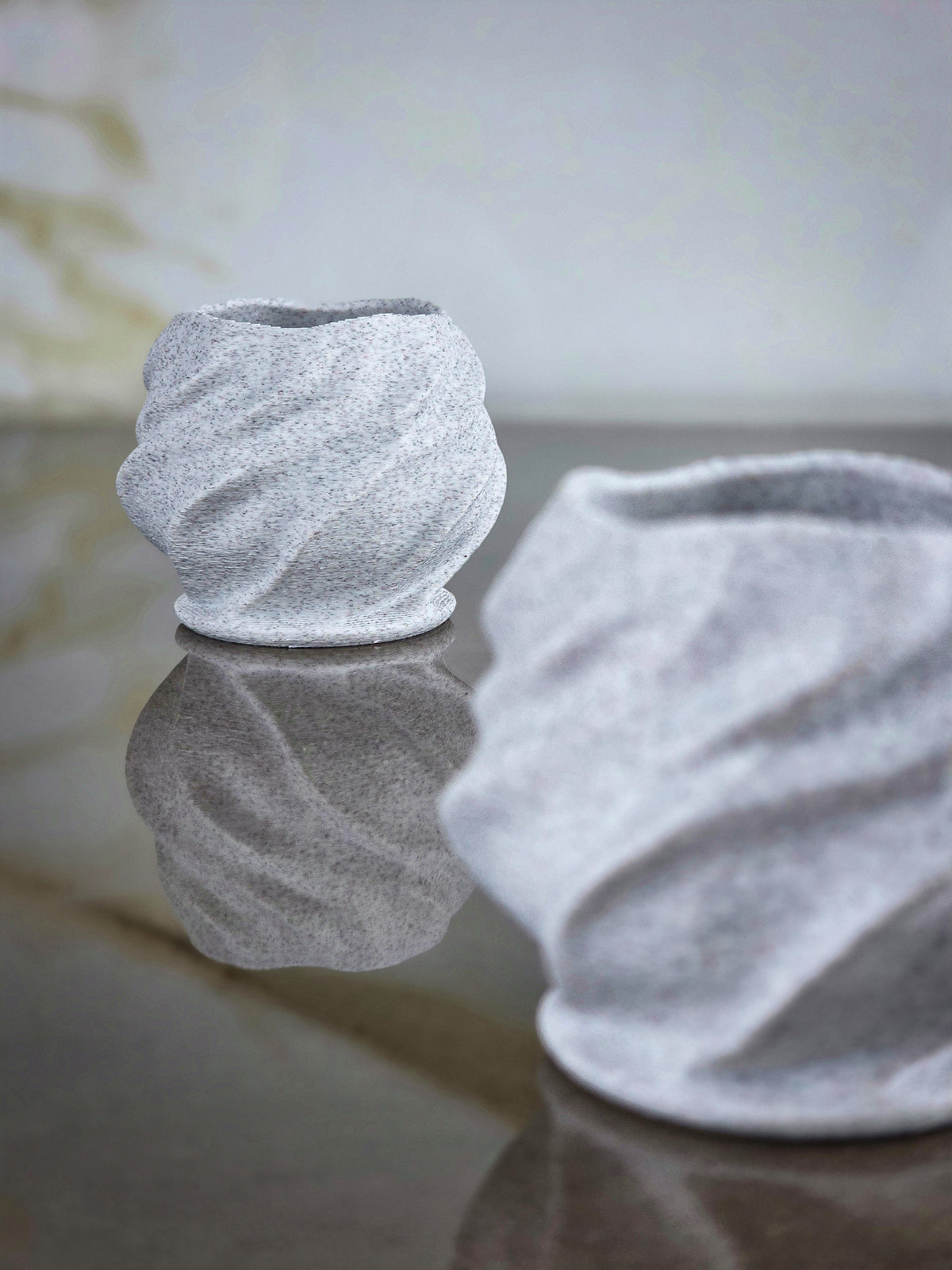 "The Peak" Sculptural Candle Holders & Modern Tea-Light Decor Set