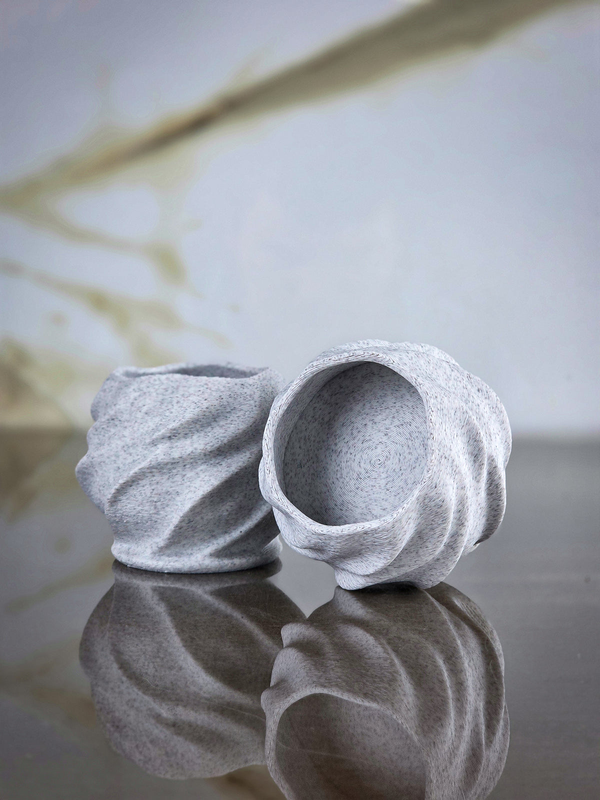 "The Peak" Sculptural Candle Holders & Modern Tea-Light Decor Set