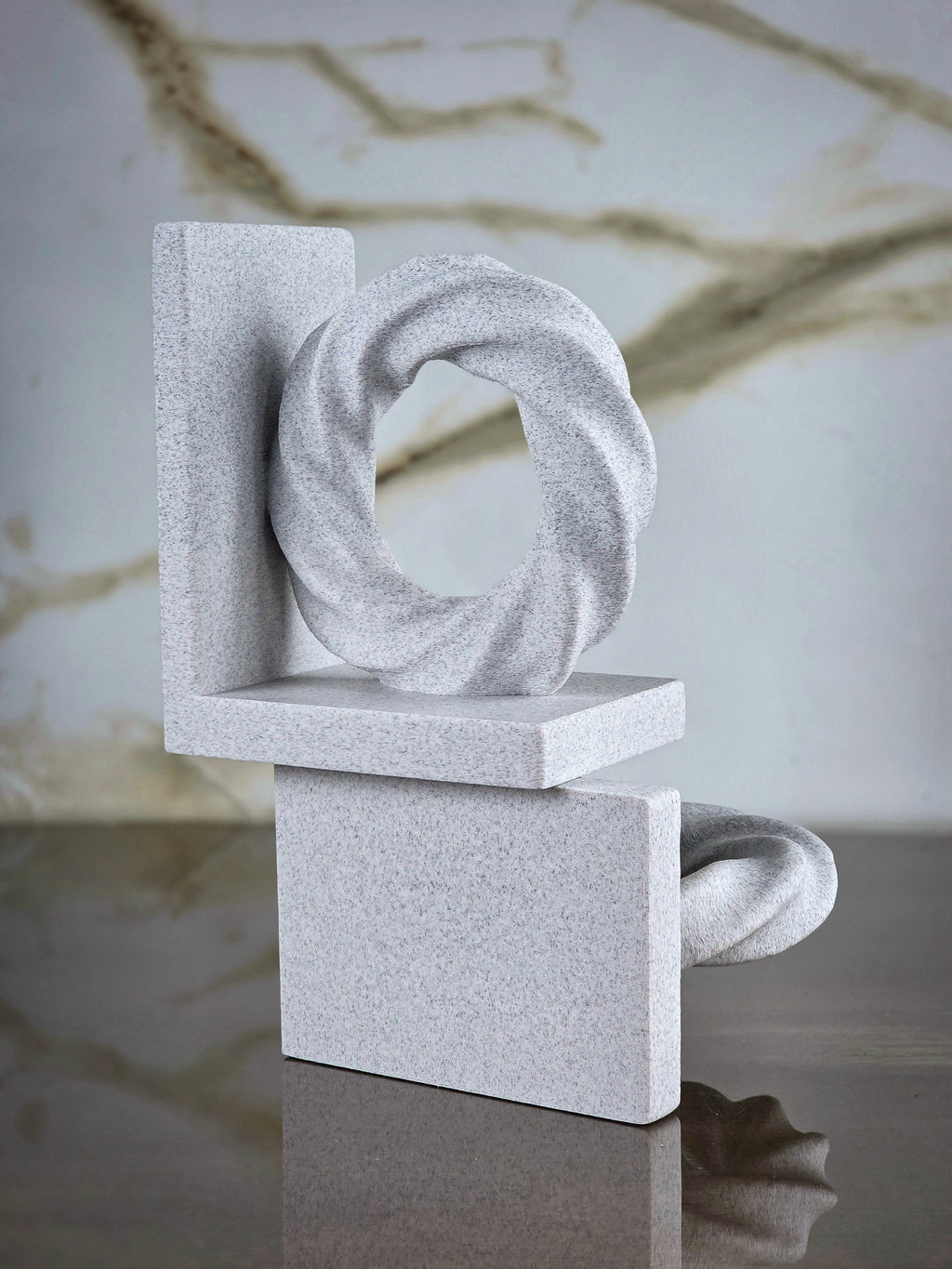 "The Bounded" Sculptural Bookends & Modern Geometric Art Accents