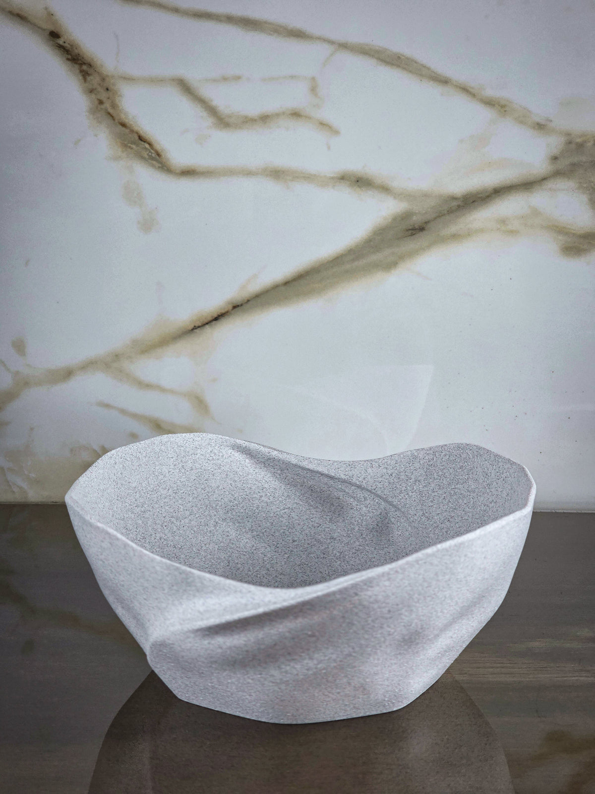 "The Center of Allure Curation" Luxury Sculptural Pitcher, Bowl, and Napkin Rings Decor Accents