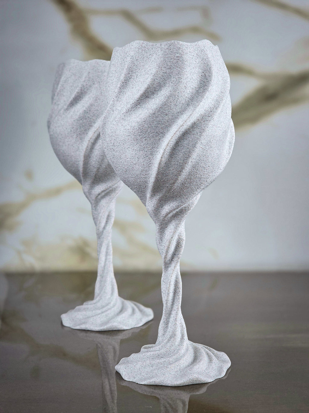 "The Midnight Liaison" Sculptural Table Accents  & Luxury Home Decor Bundle