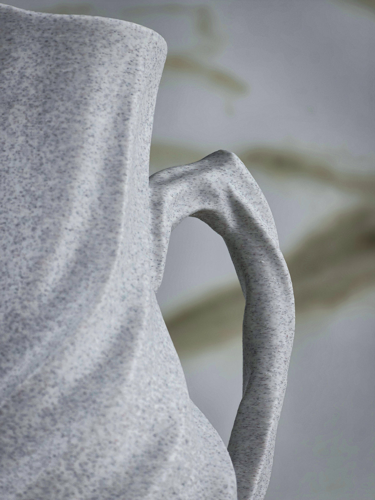 "The Caress" Sculptural Modern Carafe Decorative Accent