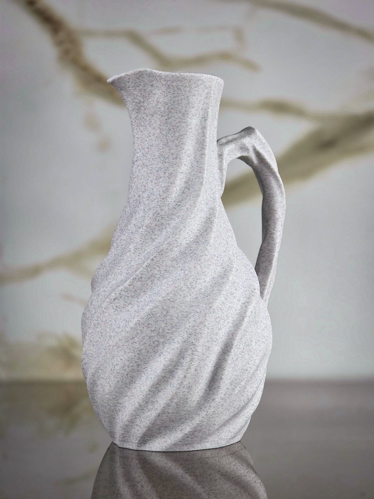 "The Caress" Sculptural Modern Carafe Decorative Accent