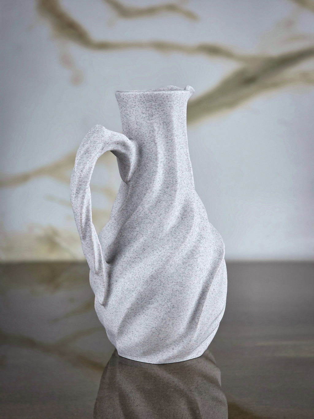 "The Caress" Sculptural Modern Carafe Decorative Accent