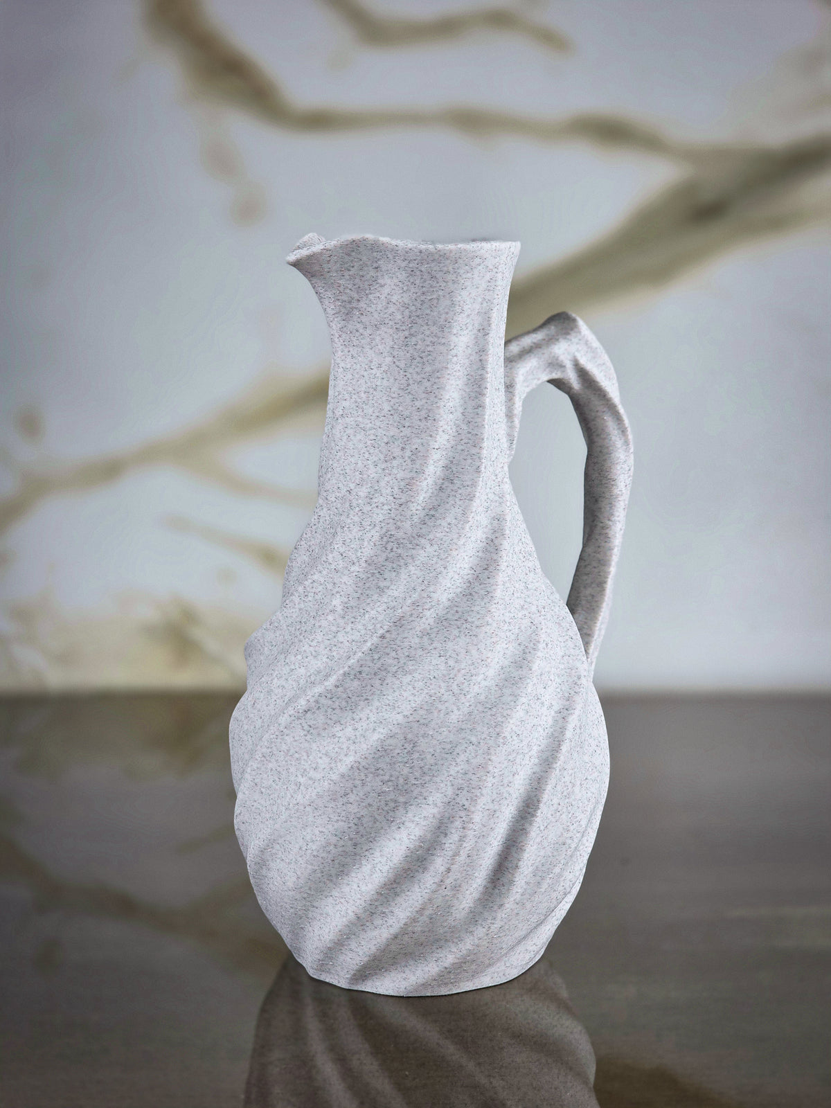 "The Caress" Sculptural Modern Carafe Decorative Accent