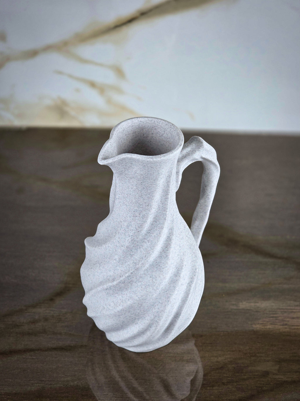 "The Caress" Sculptural Modern Carafe Decorative Accent