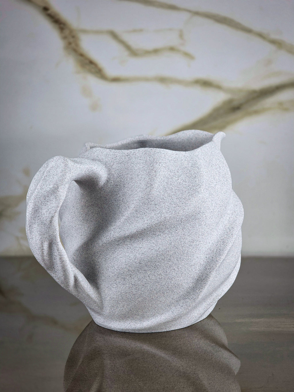 "The Contours" Sculptural Pitcher and Modern Vase