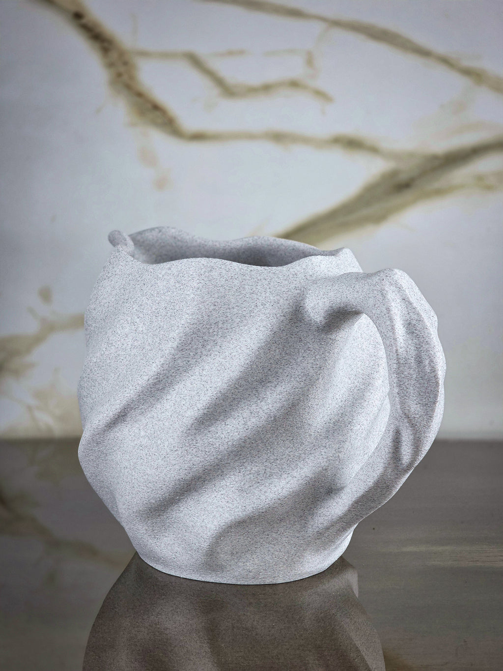 "The Contours" Sculptural Pitcher and Modern Vase