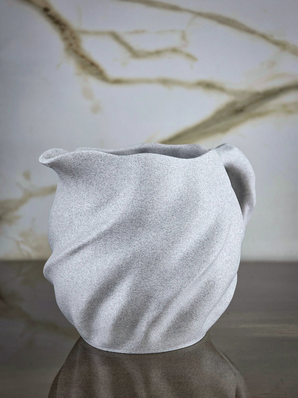 "The Contours" Sculptural Pitcher and Modern Vase