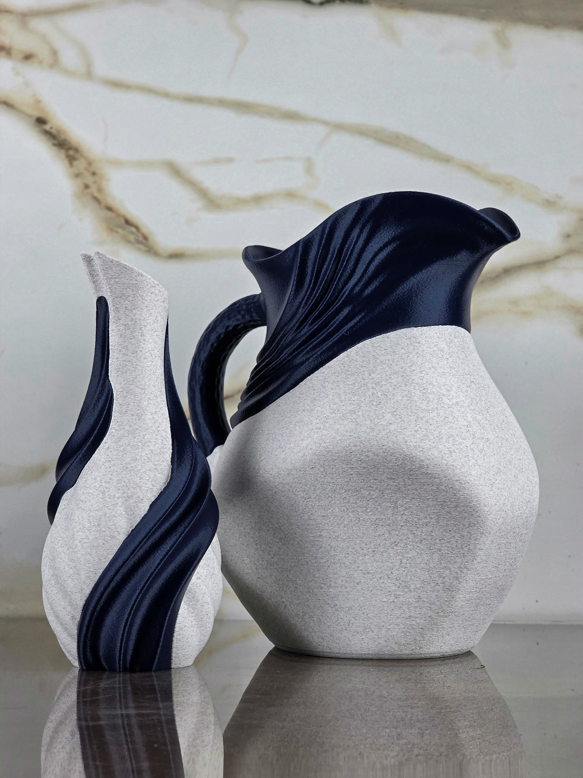 "The Intoxicated Duet" Luxury Pitcher and Carafe Tableware Bundle