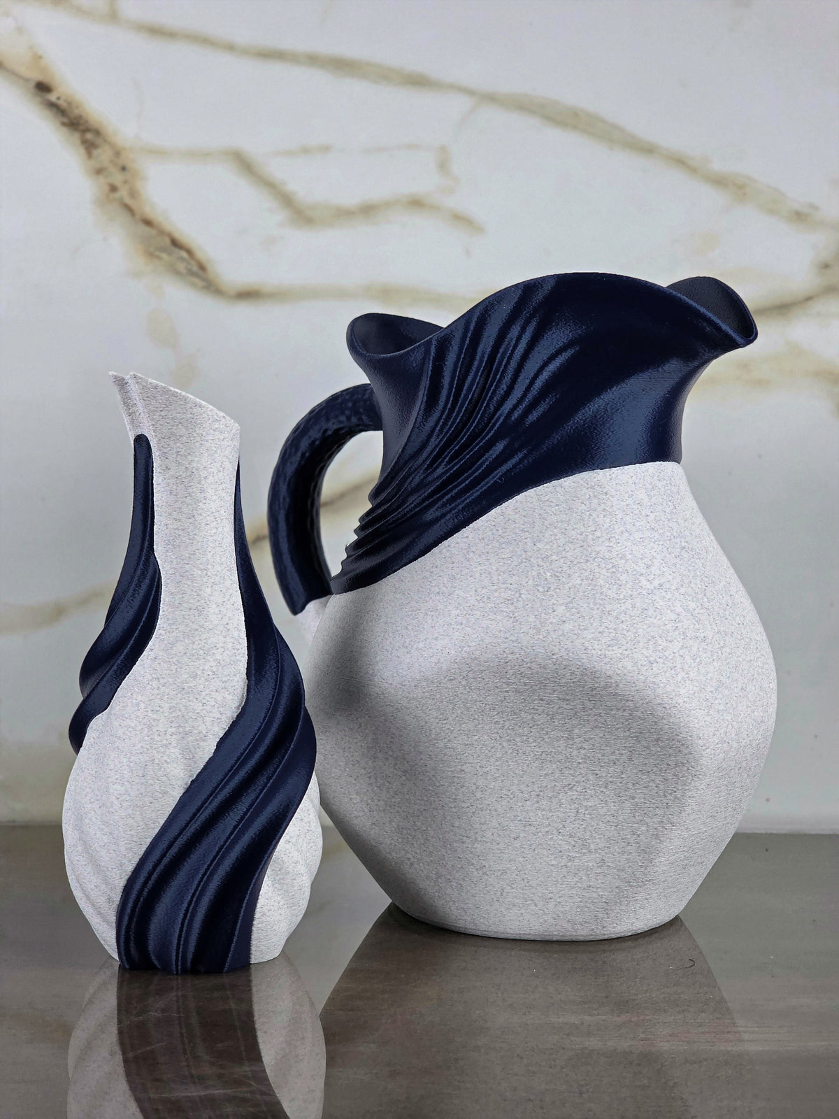 "The Intoxicated Duet" Luxury Pitcher and Carafe Tableware Bundle