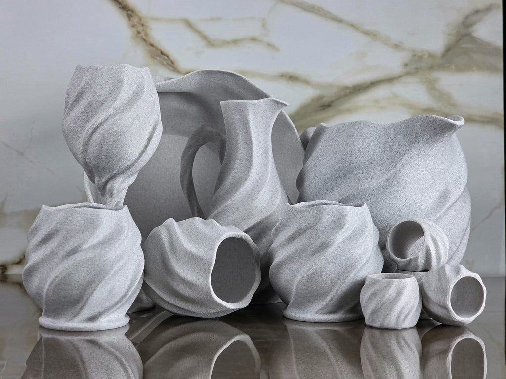 "The Infatuation Collection" Sculptural Art & Luxury Tableware Decor Bundle